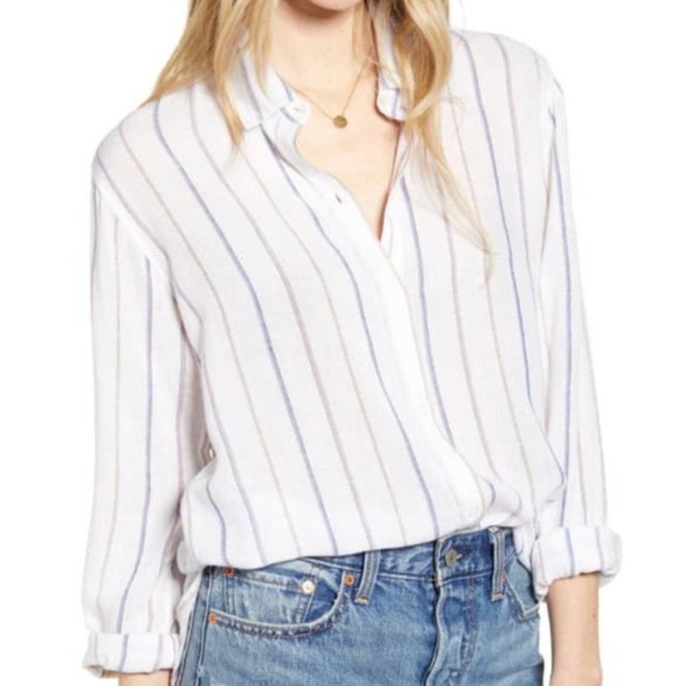NWOT RAILS BELL STRIPE SYDNEY BUTTON-UP SHIRT, XS